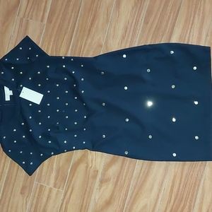 Micheal Kors short black cocktail dress Petite medium